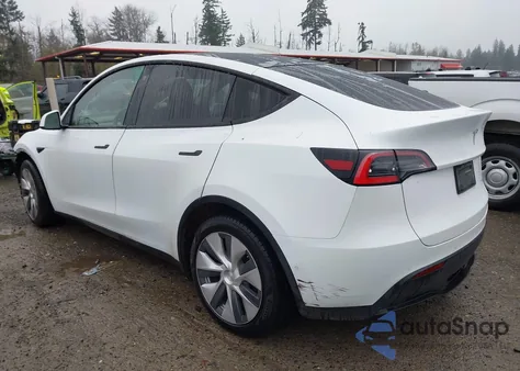 2021 Tesla Model Y Long Range Dual Motor All-Wheel Drive из США, поврежденный, VIN 5YJYGDEE2MF091399